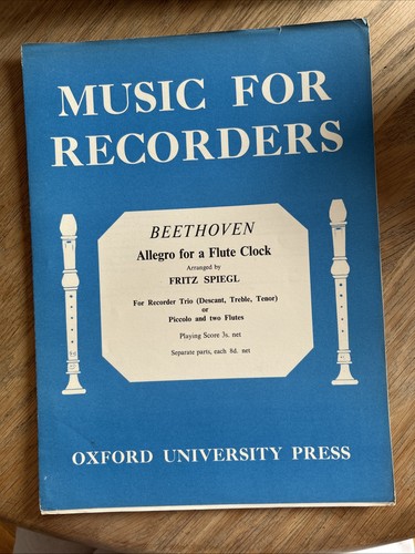 Music for recorders nine - music,