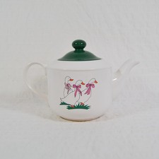 Vintage Hornsea Pottery Farmyard Collection Teapot, Morphy Richards 1991 Geese