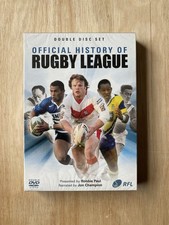 Official History Of Rugby League DVD Boxset Sport Collectibles - New & Sealed