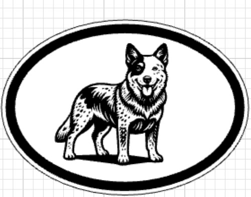 Oval dog breed waterproof - dog,