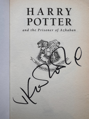 Rowling hand signed - hand, harry