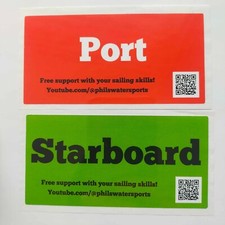 Port Starboard dinghy boom