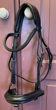 Passier G Hanover Black Pony Size Padded Comfort Head Dressage Bridle
