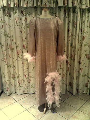 Drag queen pale pink - pale, long