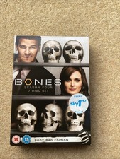 Bones Season Four 7 Disk Set DVD Box set Body Bag Edition
