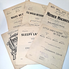 Collection of Vintage Sheet