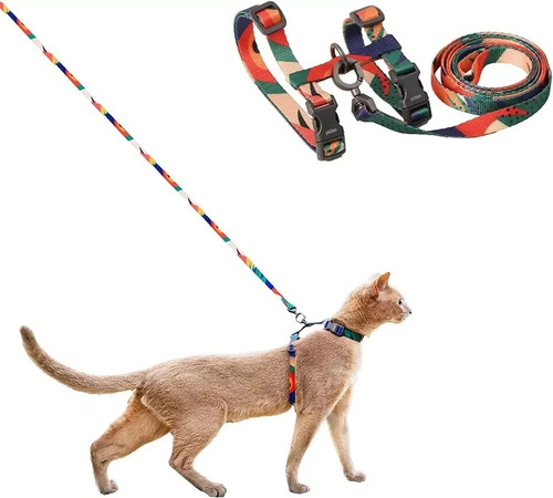 Cat harness leash set escape - harness,