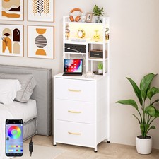 LED Bedside Table with