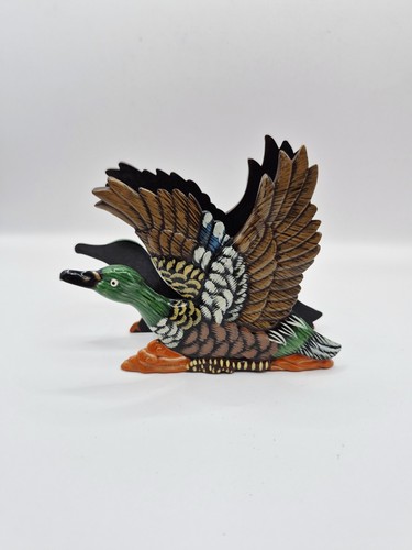 Hand painted duck - painted,