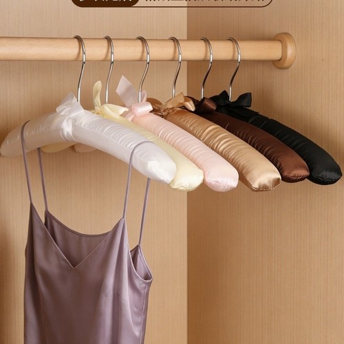 5pcs multicolored satin padded - multicolored,
