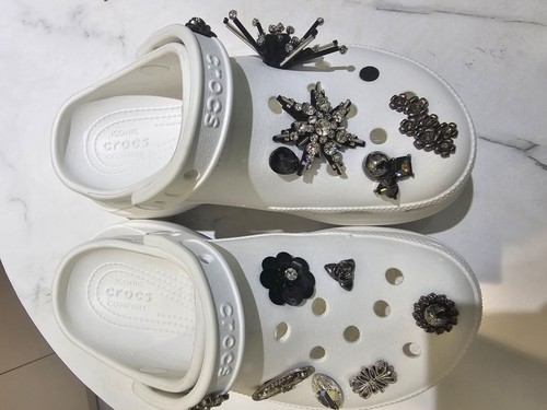Crocs ladies size - size, grey