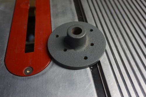 Shopsmith steel lathe - 3.75",