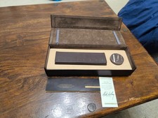 Vintage Authentic Lindberg Precious Spirit 18 kt Gold Buffalo Horn