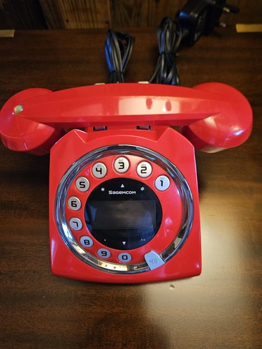 Sagemcom sixty retro red - retro,