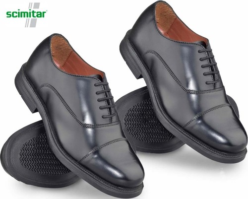 Mens leather smart - leather, laceup