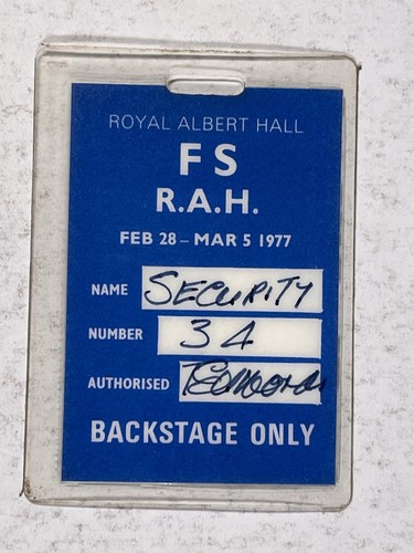 Frank sinatra laminate pass - frank,