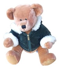 Harrods Bears Christmas 2001 ~ SCOTT ~  Large Bear ~ 14" Tall Sitting Bear