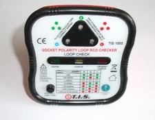 TIS 1005 Socket Tester With Loop & RCD Check