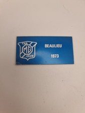 Vintage 1973 MG Car Club