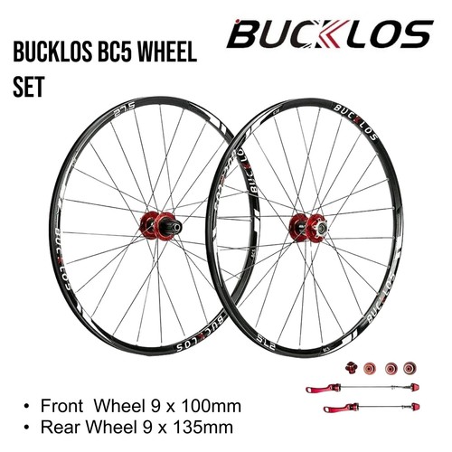 Bucklos quick release wheelset - bucklos,