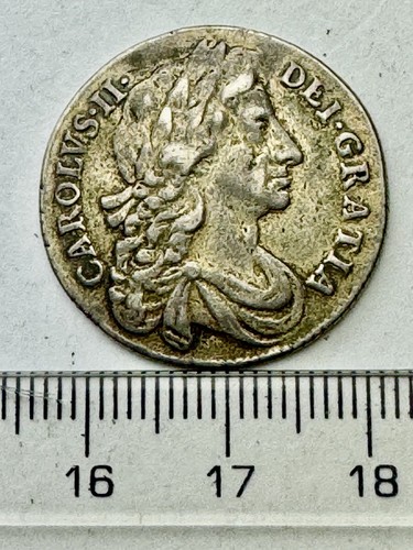 1684 charles silver - charles, ii