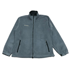 Vintage Columbia Titanium Fleece Interchange Jacket Men’s Large Grey Outdoor