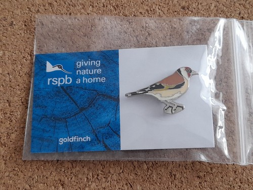 Rspb goldfinch gnah blue card - rspb,
