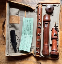 Kung Classica Bass/Basset Recorder Rosewood