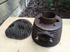 BSA BANTAM D14B/B175 BARREL & HEAD   SUIT PRE 65 TRIALS