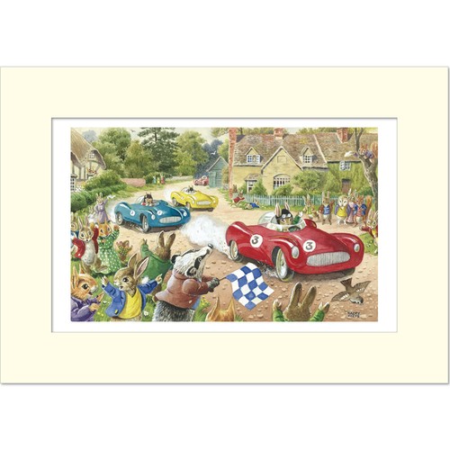 The motor race racey - the,