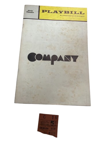 1970 company playbill - 1970,