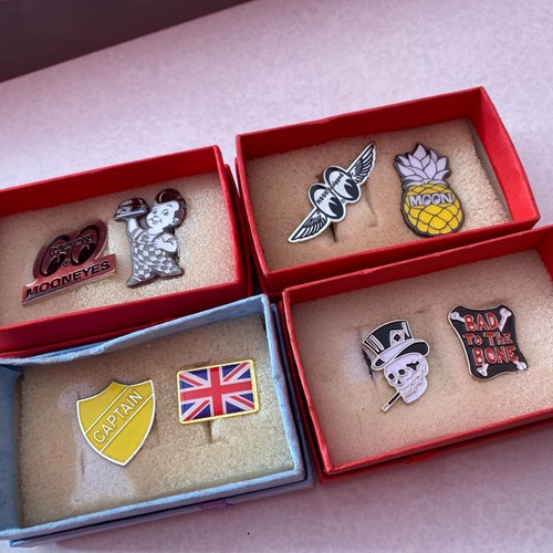 Pin badges mooneyes - badges, 8