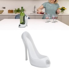 Innovative Wine Rack HighHeeled Shoe Shape Wine Bottle Display Holder Home