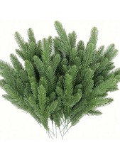 12pcs Lifelike Artificial Pine
