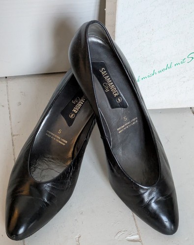 Salamander city black leather - black,