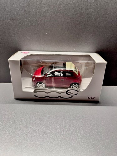 Fiat nuova 500c red scale - fiat,