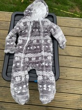 Babies Tesco Snowsuit 6-12 Months