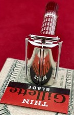 Vtg. 1955 Gillette Red Tip