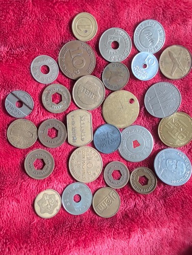 Vintage mixed exonumia - mixed, &