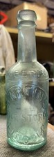 1895 Rare Beer Bottle - MARTIN’S DRUG STORE LINCOLN (K466)