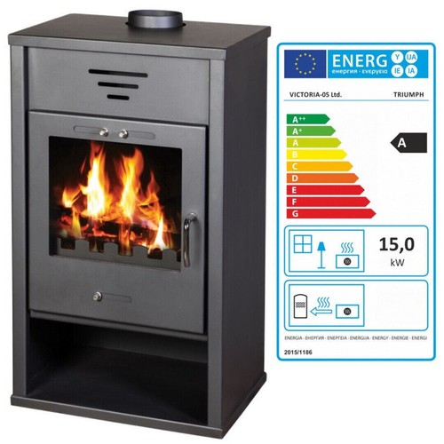 Wood burning stove 15kw - stove,