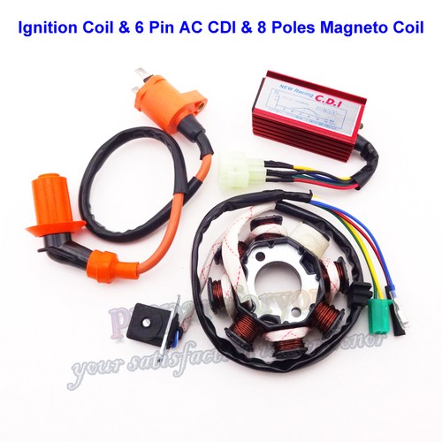 Magneto stator ignition coil - magneto,