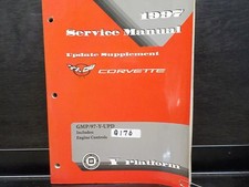 1997 CORVETTE  FACTORY SERVICE