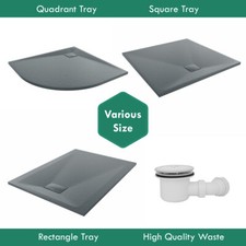 SMC Anthracite Shower Tray for