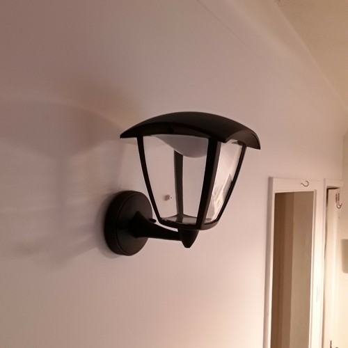 Garden led metal coach - 2,