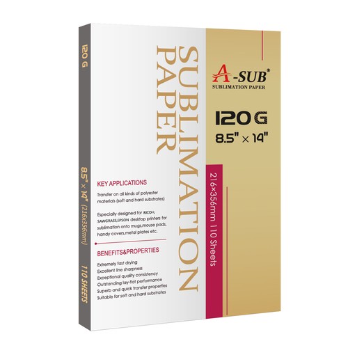 Sub sublimation paper 5x14 - a-sub, 8.5x14