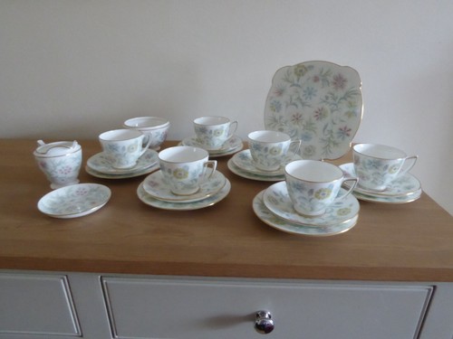 Minton vanessa tea set - minton,
