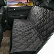FITS MITSUBISHI L200 - Quilted Black Rear Seat Cover Pet Spill Seat Protection
