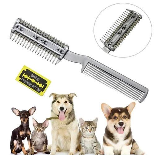 Pet hair trimmer comb - pet,