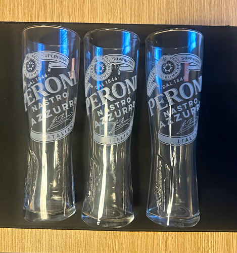 Peroni nastro azzurro set 3 - peroni,